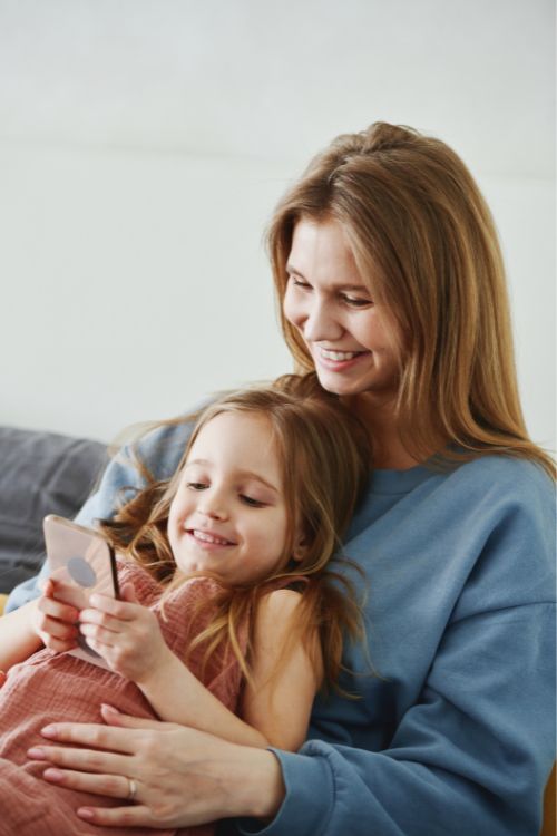 Mom and Daughter